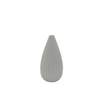 VÁZA  - bézs, Basics, kerámia (13.3/26cm)