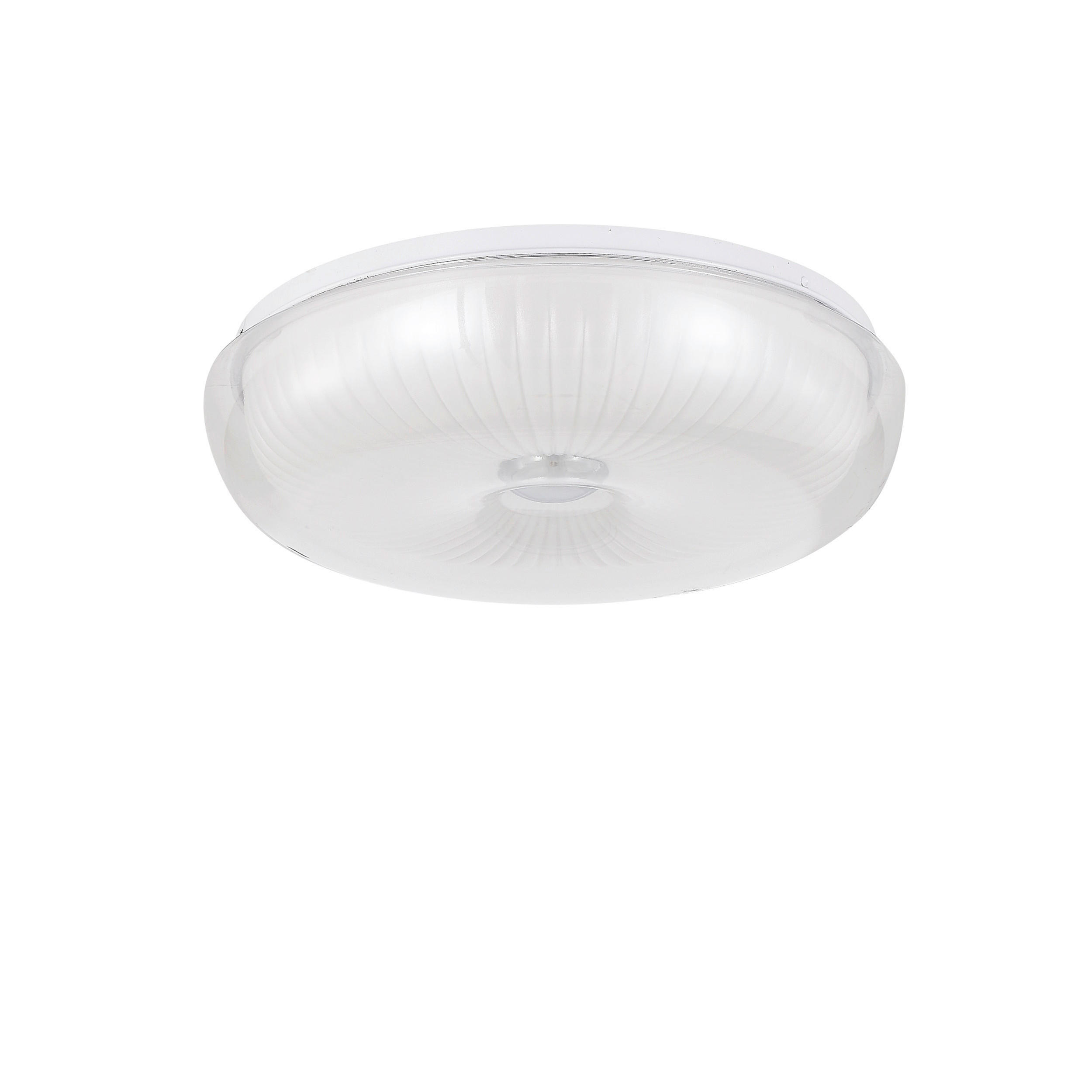 LED-DECKENLEUCHTE Luniq 9.5/38/38 cm  - Weiß, Design, Kunststoff (9.5/38/38cm)