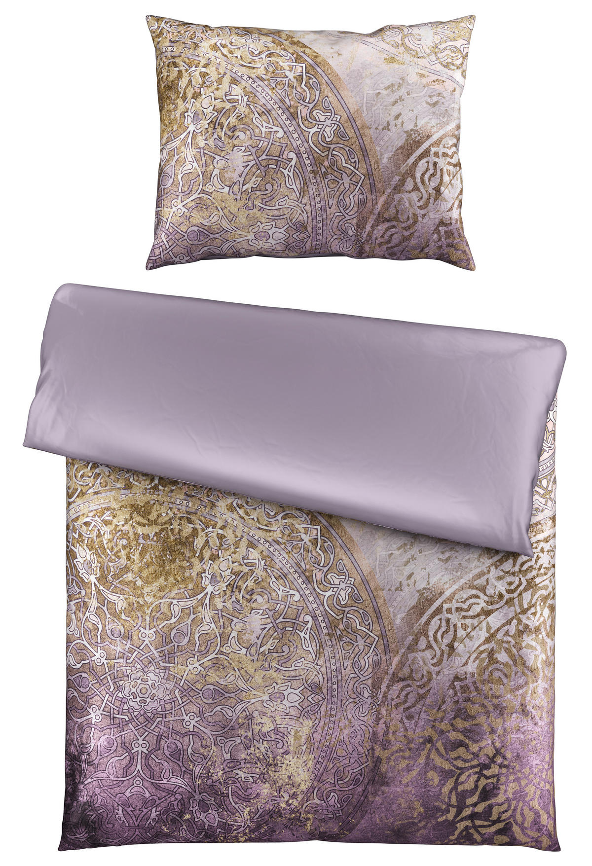 KÉTOLDALAS ÁGYNEMŰHUZAT 140/200 cm  - lila, Konventionell, textil (140/200cm) - Esposa