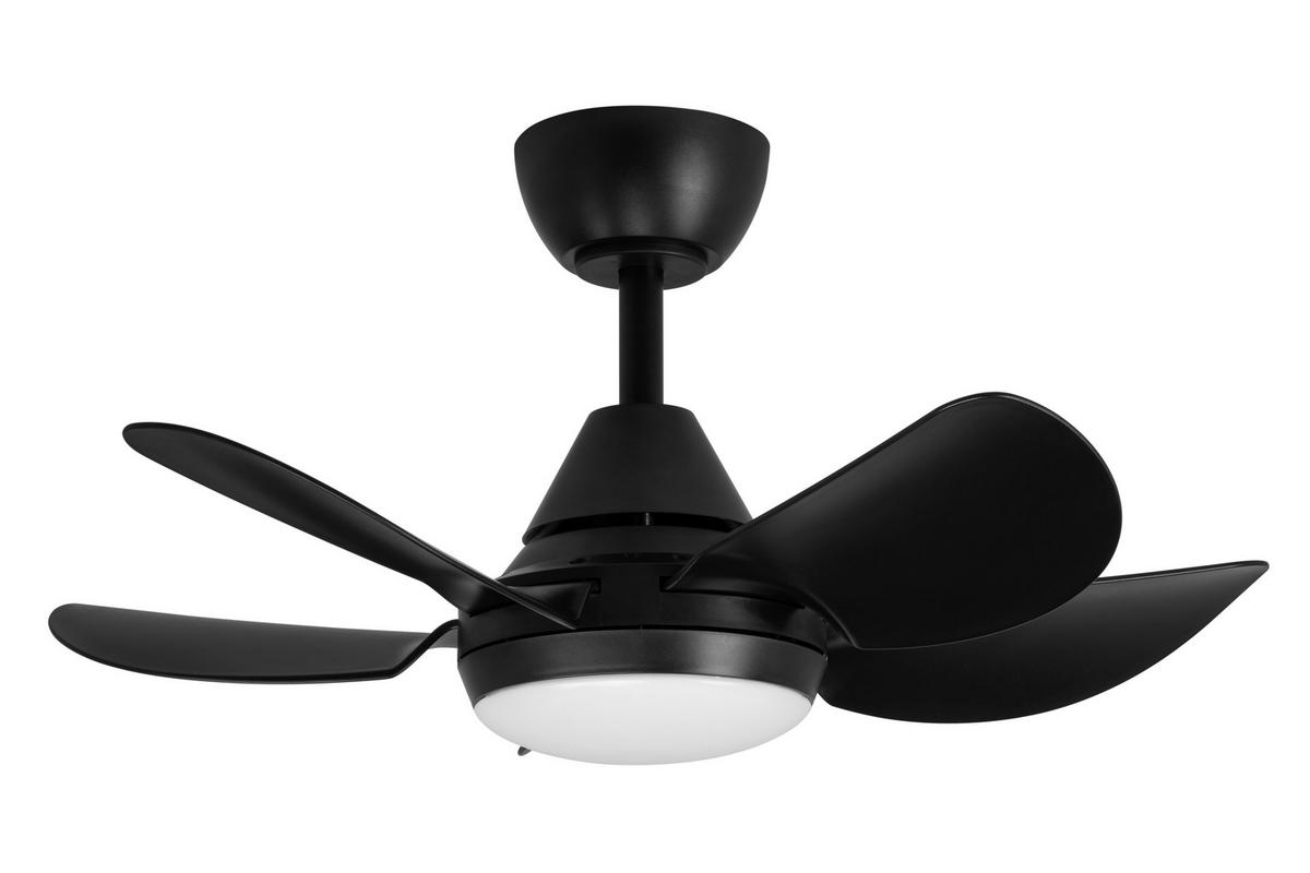 PLAFONSKI VENTILATOR - crna, Osnovno, metal/plastika (76cm) - Mican