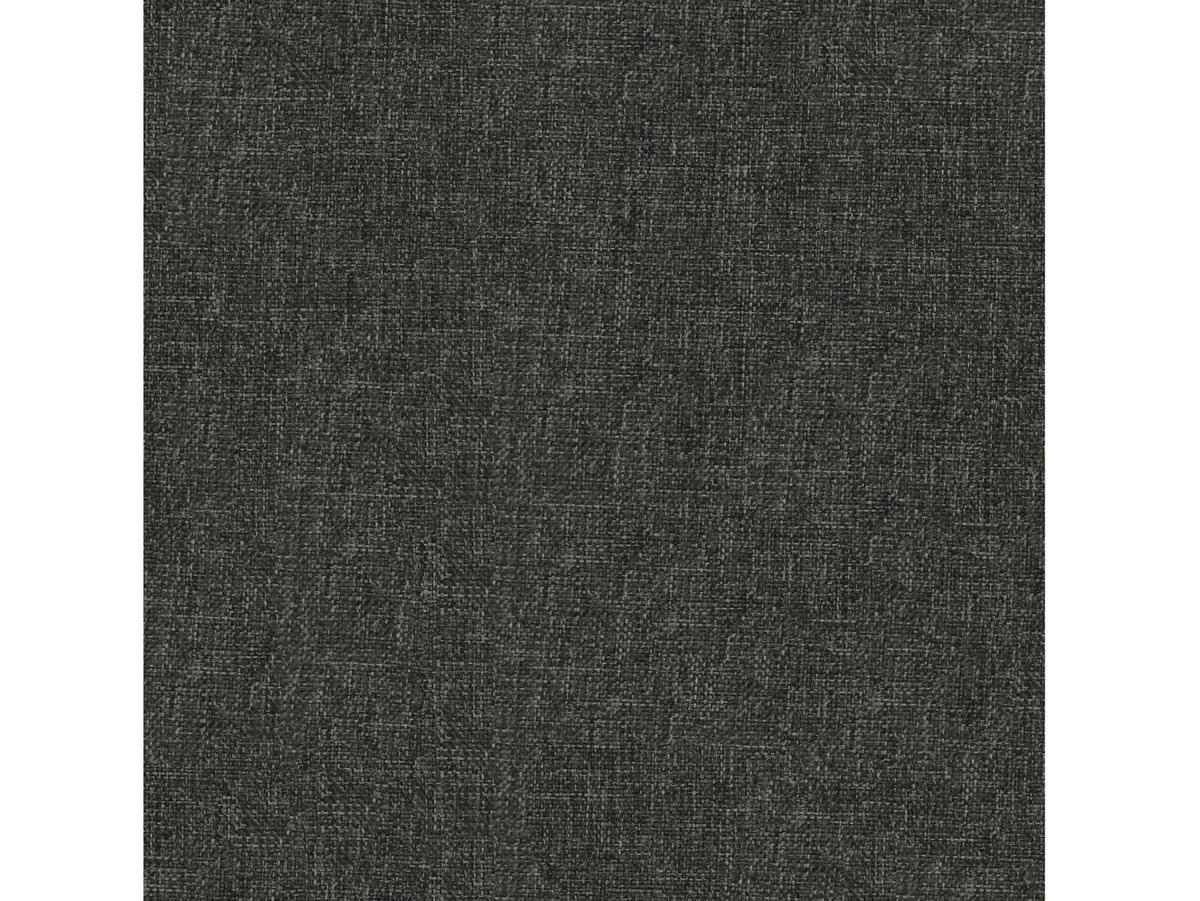 HOCKER in Textil Anthrazit  - Anthrazit/Schwarz, Basics, Kunststoff/Textil (130/43/69cm) - Livetastic