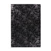 FLACHWEBETEPPICH 120/170 cm Bijou 225 Schwarz / Silber Silberfarben, Schwarz  - Silberfarben/Schwarz, KONVENTIONELL, Textil (120/170cm)