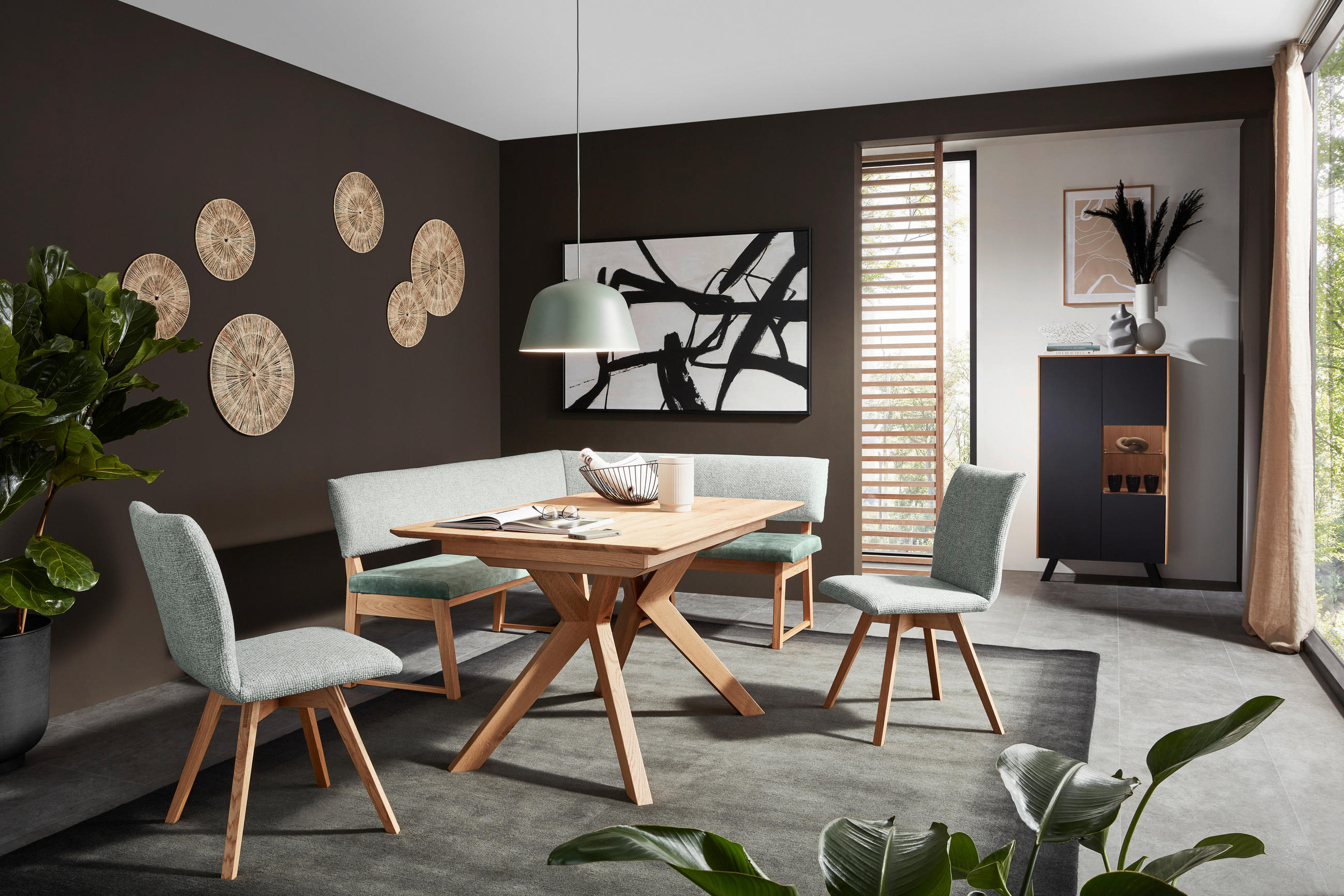 ESSTISCH in Holz 200/110/76 cm  - Wildeiche, KONVENTIONELL, Holz (200/110/76cm) - Valnatura