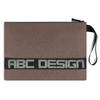 WICKELTASCHE Organizer Classic  - Graubraun, Basics, Textil (4,5/30/21cm) - ABC Design