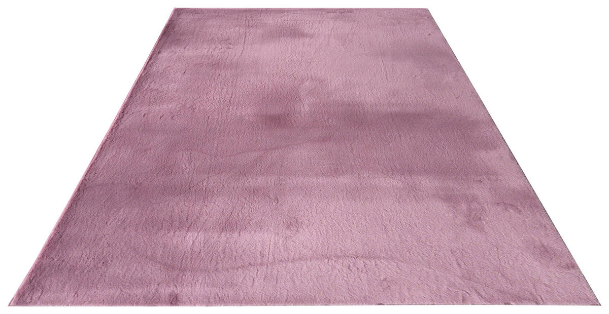 FELLTEPPICH 120/160 cm BHV0724  - Bordeaux, Konventionell, Textil (120/160cm) - Boxxx