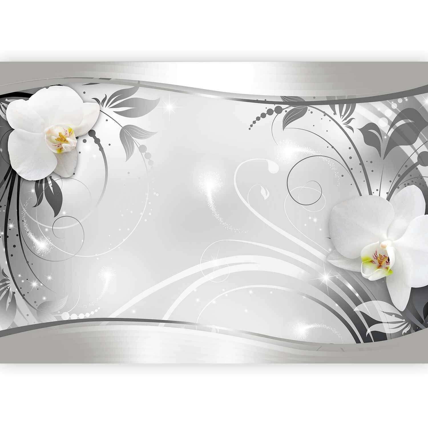 FOTOTAPETE  - Weiß/Grau, LIFESTYLE, Textil (400/280cm) - artgeist