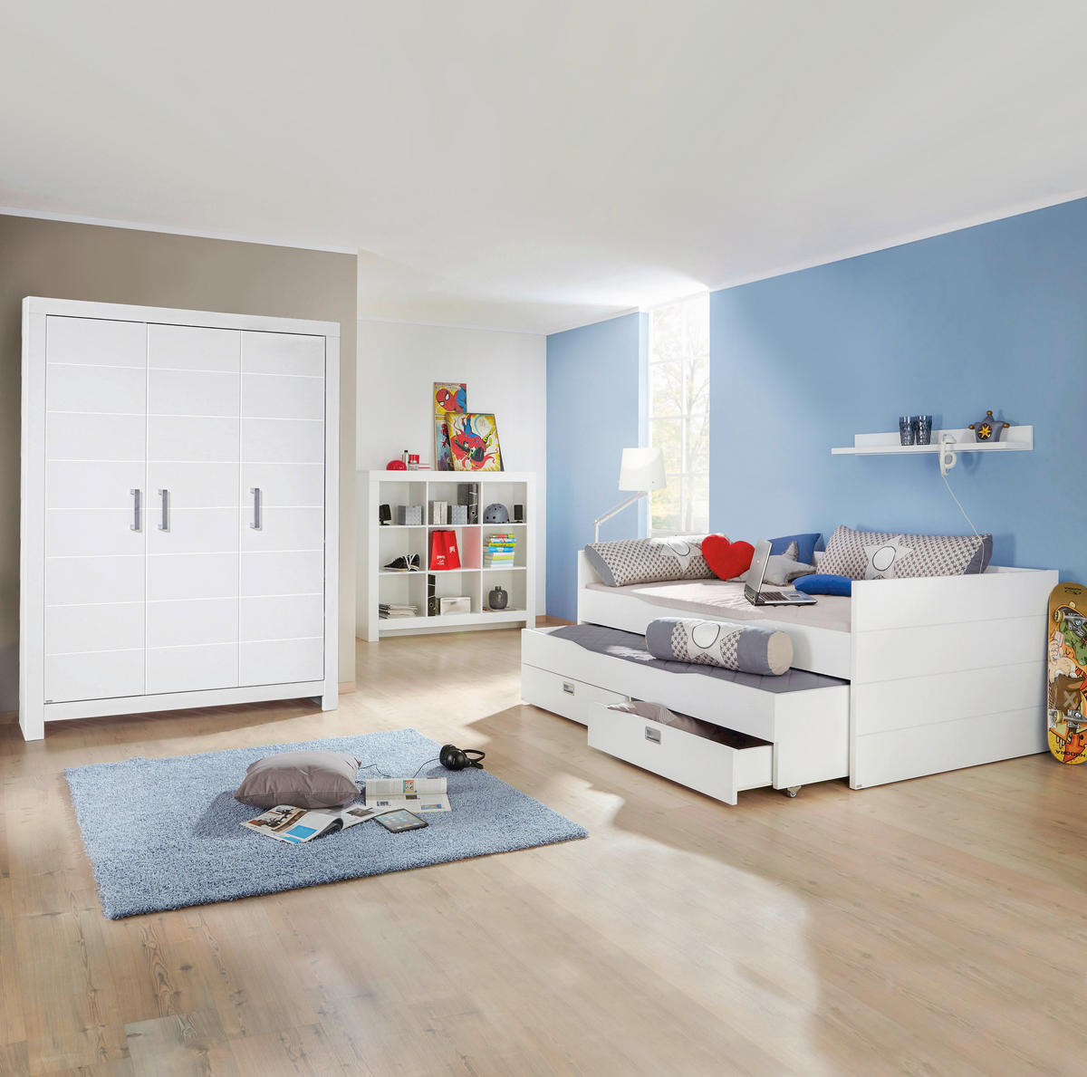 BETT Fiona 90/200 cm Weiß  - Weiß, Design (90/200cm) - Paidi