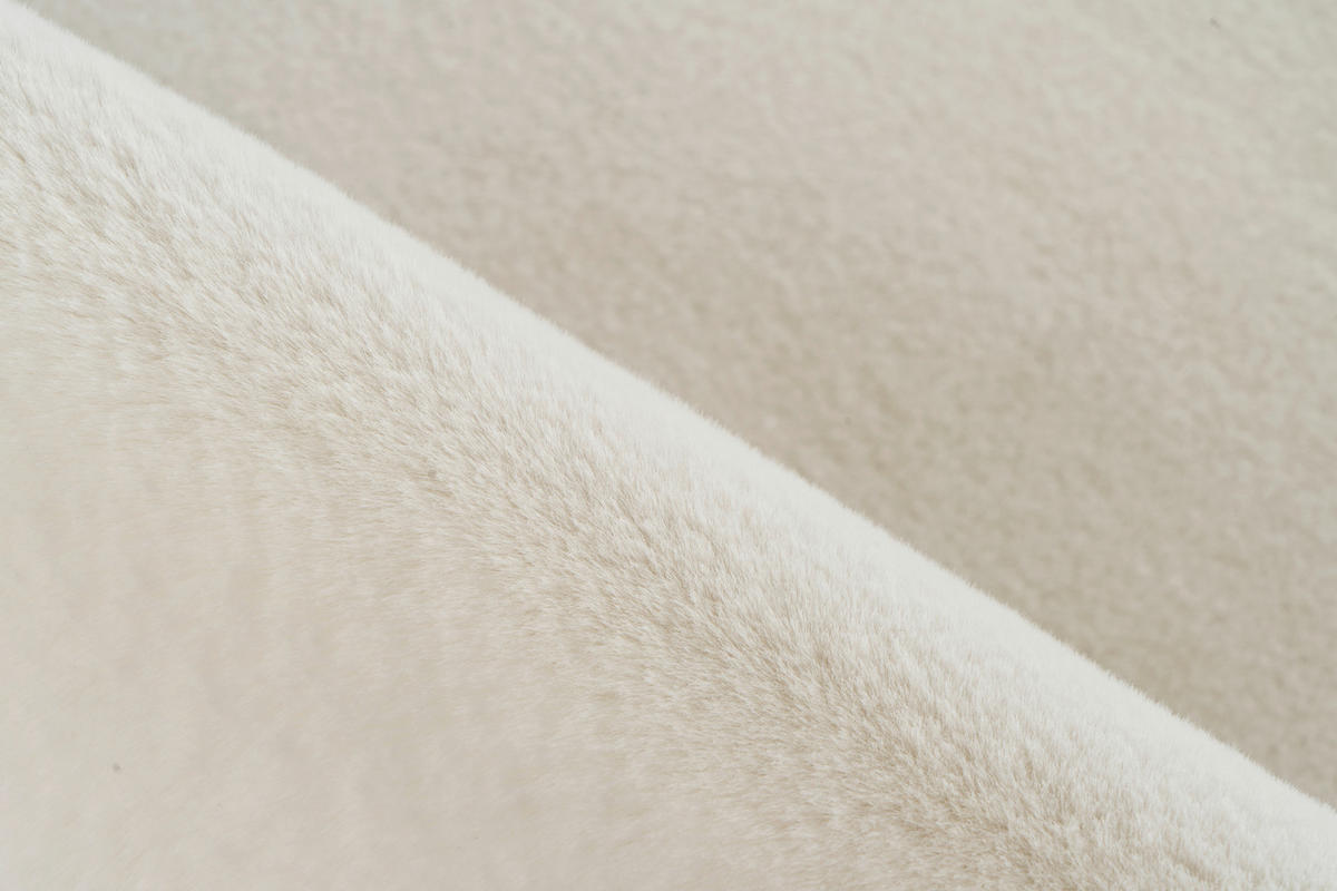 TEPPICH 80/150 cm Rabbit Prime 125 Weiß Weiß  - Weiß, KONVENTIONELL, Textil (80/150cm)