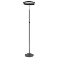 STOJACÍ LED LAMPA, 40/181 cm  - bílá/černá, Design, kov/plast (40/181cm) - Globo
