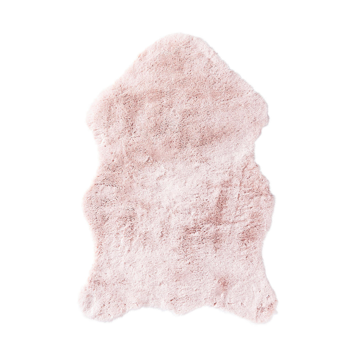 KUNSTFELL 60/90 cm Rosa Tierform  - Rosa, Basics, Fell/Textil (60/90cm) - Ambia Home