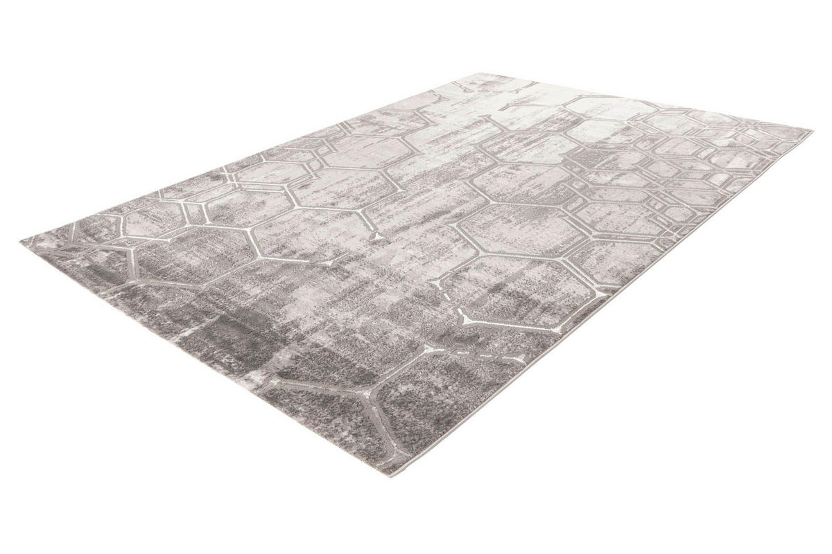 FLATVÄVD MATTA 80/300 cm  - silver, Basics, textil (80/300cm) - Kayoom