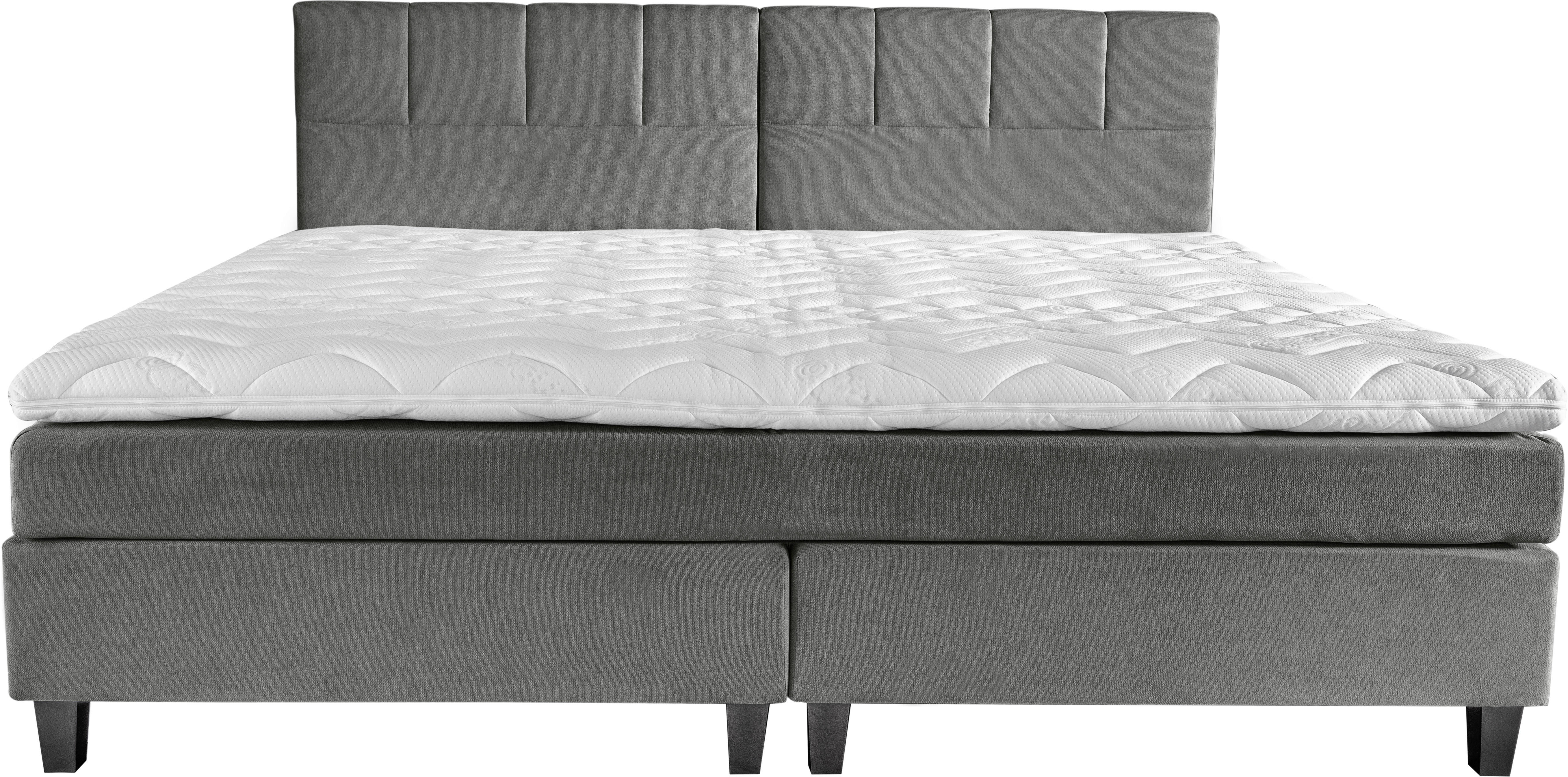 Esposa BOXSPRINGBETT 160/200 cm in Grau online kaufen ➤ 