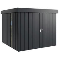 GERÄTEHAUS 229/220/277 cm  - Anthrazit, Basics, Metall (229/220/277cm)