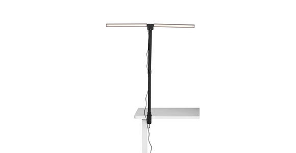 LED-KLEMMLEUCHTE 80/35/71,5 cm   - Schwarz, Basics, Kunststoff/Metall (80/35/71,5cm) - Novel