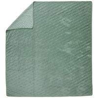 TAGESDECKE - Jadegrün, Design, Textil (220/240cm) - Novel