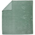 TAGESDECKE 220/240 cm  - Jadegrün, Design, Textil (220/240cm) - Novel