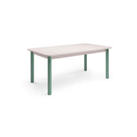 ESSTISCH in Metall, Holzwerkstoff 180/100/76 cm   - Greige/Salbeigrün, Natur, Holzwerkstoff/Metall (180/100/76cm) - Tom Tailor