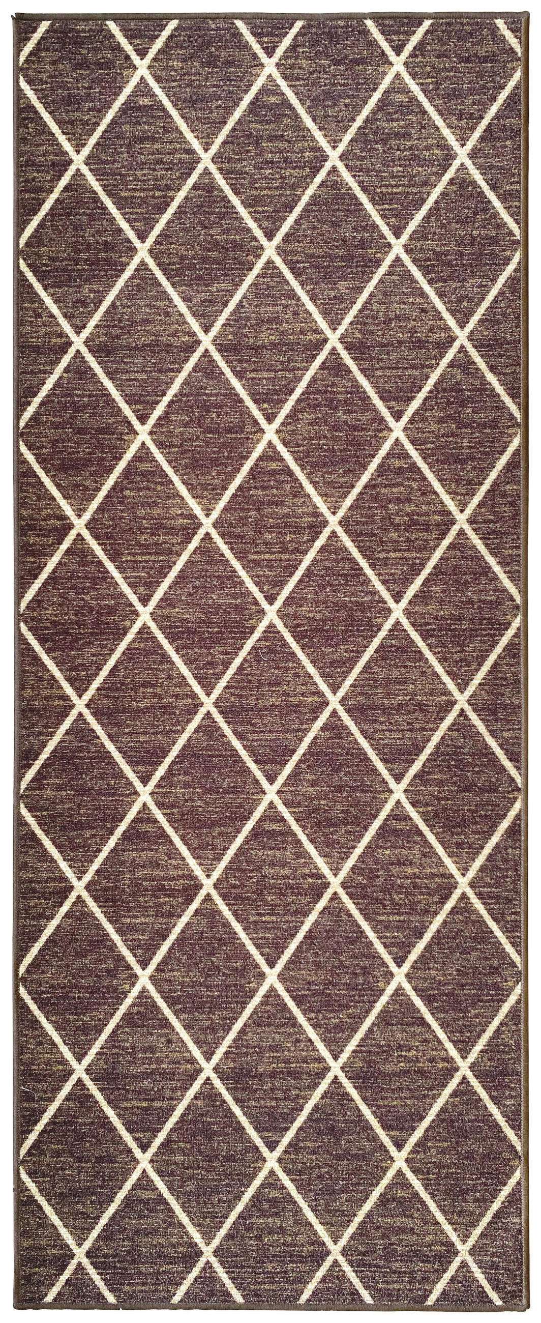LÄUFER 80/400 cm Cosenza  - Beige/Braun, Design, Kunststoff/Textil (80/400cm) - Novel