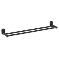 HANDTUCHSTANGE  - Schwarz, KONVENTIONELL, Metall (60,5/12,5/6cm) - Kela