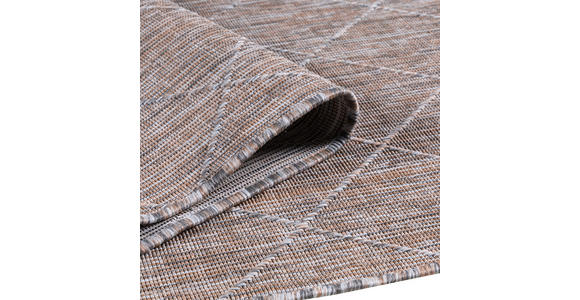 In- und Outdoorteppich 80/150 cm Zagora  - Beige/Grau, Basics, Textil (80/150cm) - Novel