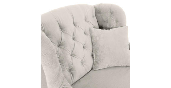 XXL-SESSEL - Creme/Schwarz, Design, Holz/Textil (127/106/149cm) - Landscape