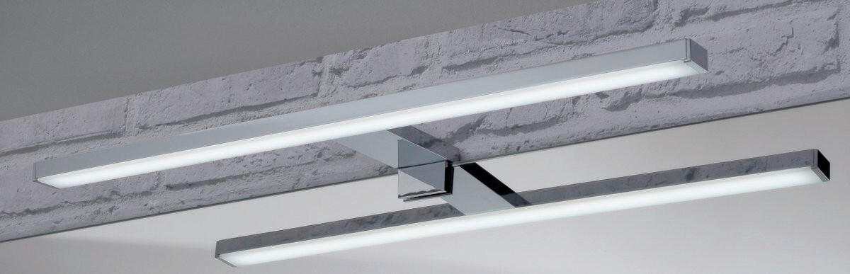 AUFBAULEUCHTE ACCESSOIRES 54/13,5/4,5 cm  - Chromfarben, Basics, Metall (54/13,5/4,5cm) - MID.YOU