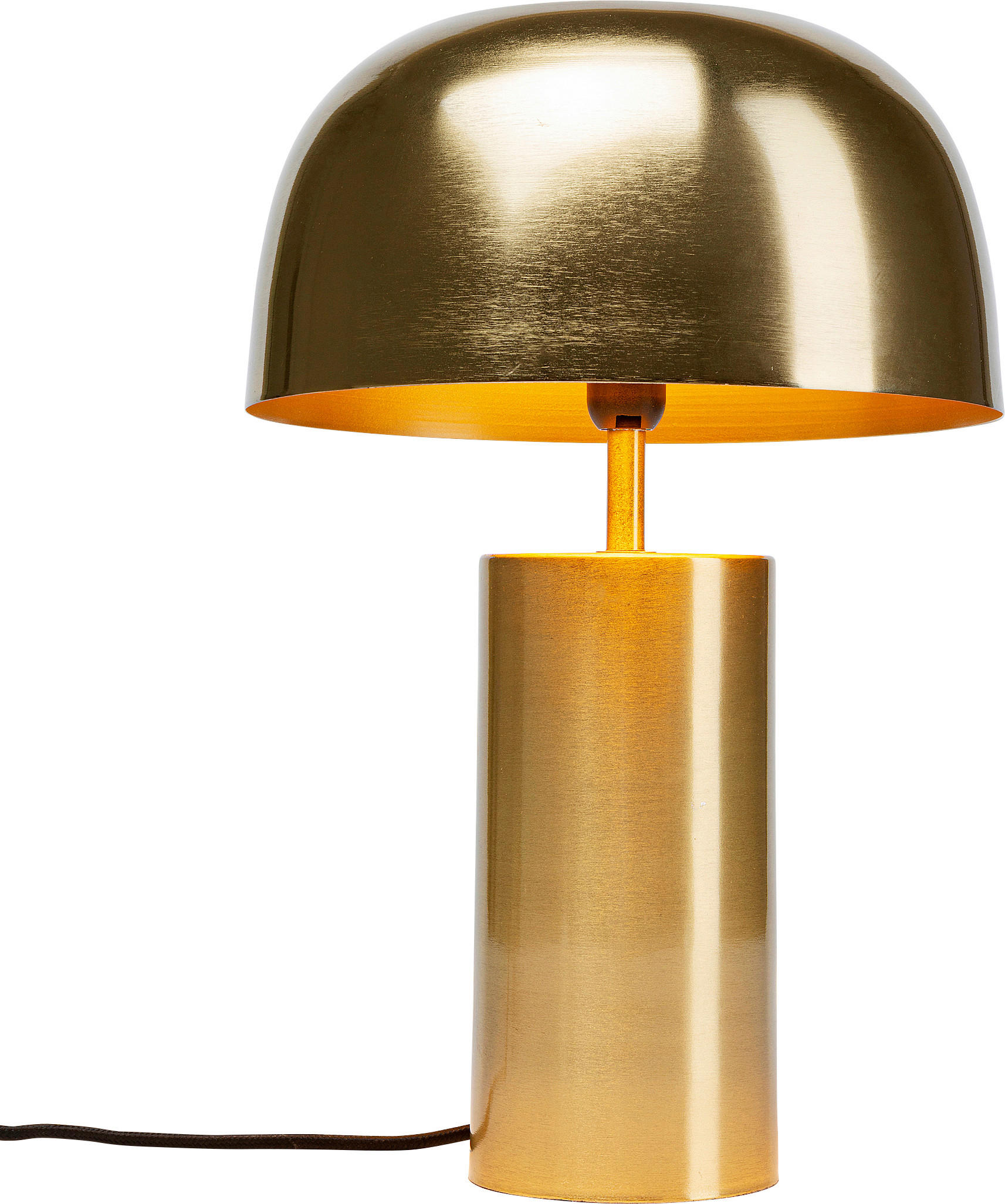 TISCHLEUCHTE 25/38/25 cm  - Goldfarben, Design, Metall (25/38/25cm) - Kare-Design