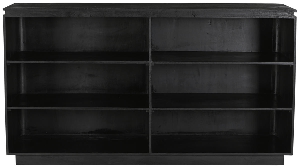 KÜCHENINSEL   in Schwarz  - Schwarz, Design, Holz (180/100/50cm) - Livetastic