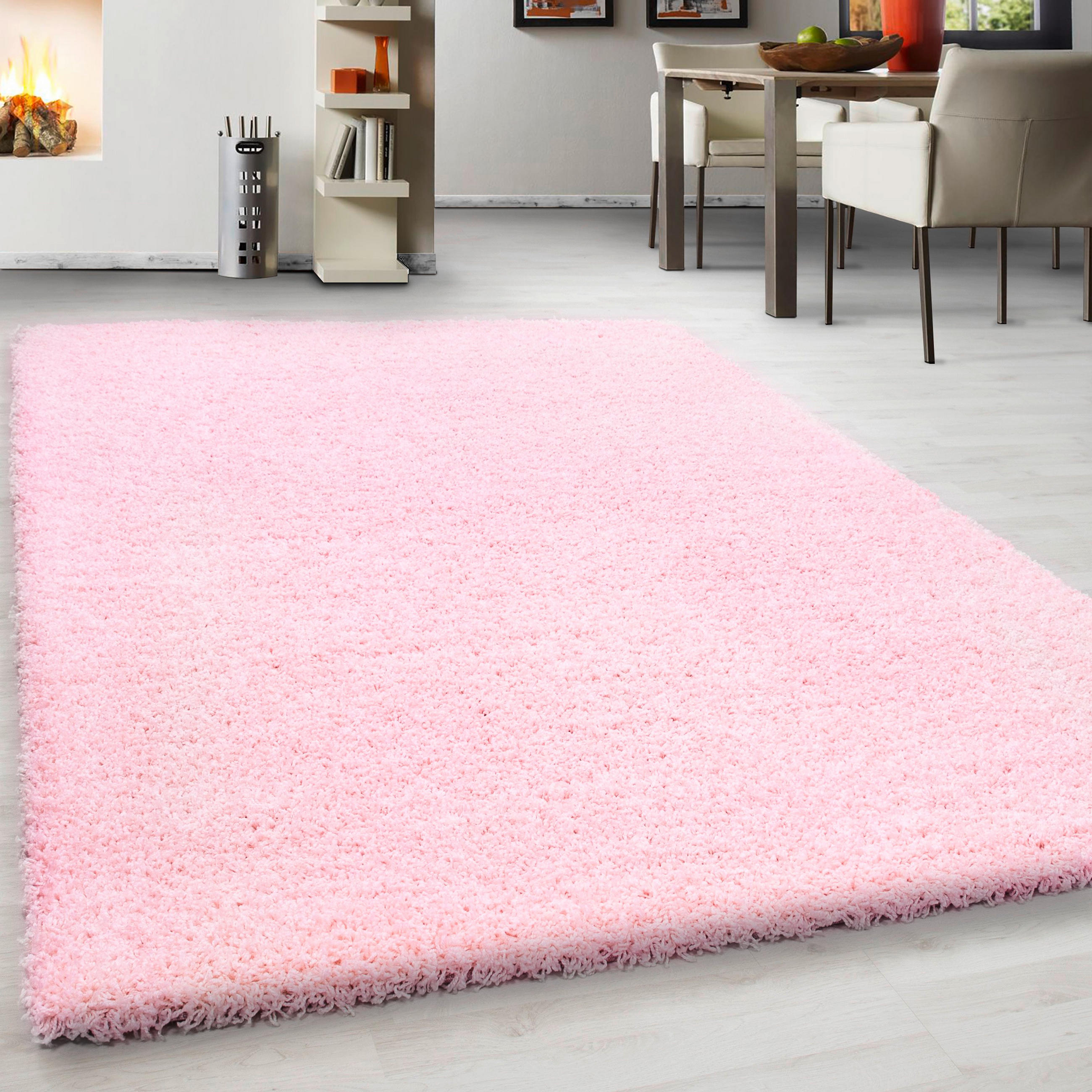 HANDWEBTEPPICH 200/290 cm Life 1500 Pink  - Pink, Trend, Textil (200/290cm)