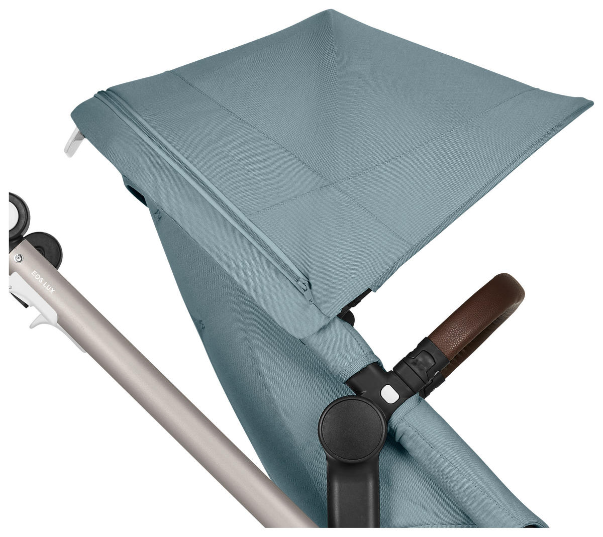 KINDERWAGENSET Eos Lux  - Alufarben/Hellblau, Basics, Textil/Metall (85/61/116cm) - Cybex