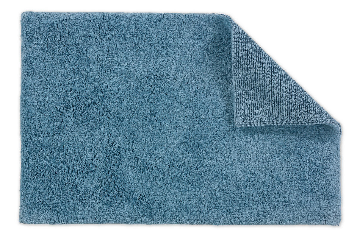 BADTEPPICH Hellblau 60/90 cm  - Hellblau, Basics, Textil (60/90cm) - Schöner Wohnen