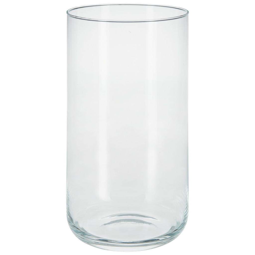 Vase Jolie Zylindrisch, Konisch, Konvex Glas H: 30 Cm