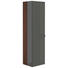 VITRINE in mehrschichtige Massivholzplatte (Tischlerplatte) Nussbaum Nussbaumfarben - Edelstahlfarben/Nussbaumfarben, Design, Glas/Holz (50/190/44cm) - Team 7 VITRINE in mehrschichtige Massivholzplatte (Tischlerplatte) Nussbaum Nussbaumfarben - Edelstahlfarben/Nussbaumfarben, Design, Glas/Holz (50/190/44cm) - Team 7