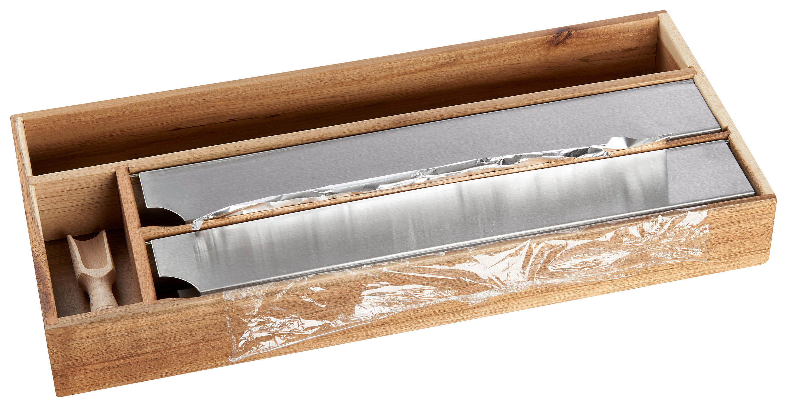 SCHUBLADENBOX - Akaziefarben, Basics, Holz (42/19/5,4cm) - Homeware Profession.