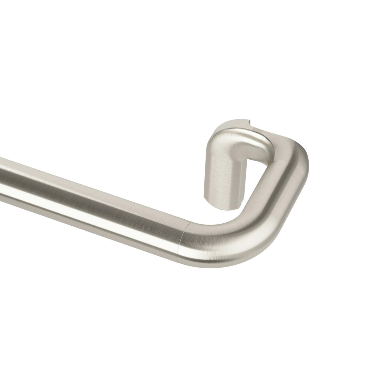 VORHANGSTANGENSET  168-365 cm  - Nickelfarben, KONVENTIONELL, Kunststoff/Metall (168-365cm) - Umbra