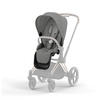 SPORTWAGENAUFSATZ  PRIAM  Mirage Grey  - Grau, Basics, Textil (92/60/109cm) - cybex PLATINUM