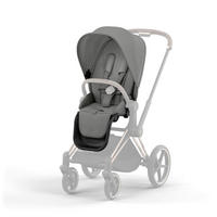 SPORTWAGENAUFSATZ  PRIAM  Mirage Grey  - Grau, Basics, Textil (92/60/109cm) - cybex PLATINUM