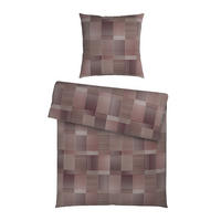 BETTWÄSCHE Flanell 155/220 cm  - Rot, Textil (155/220cm) - Novel