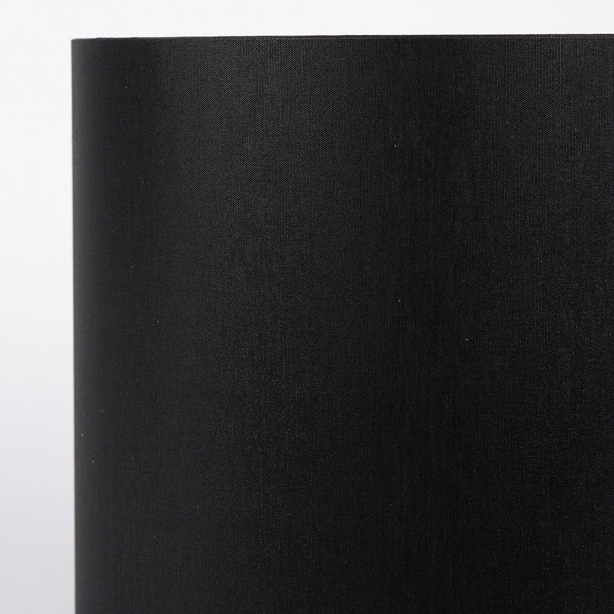 LEUCHTENSCHIRM Velour 40/35 cm   - Schwarz, Basics, Textil/Metall (40/35cm)