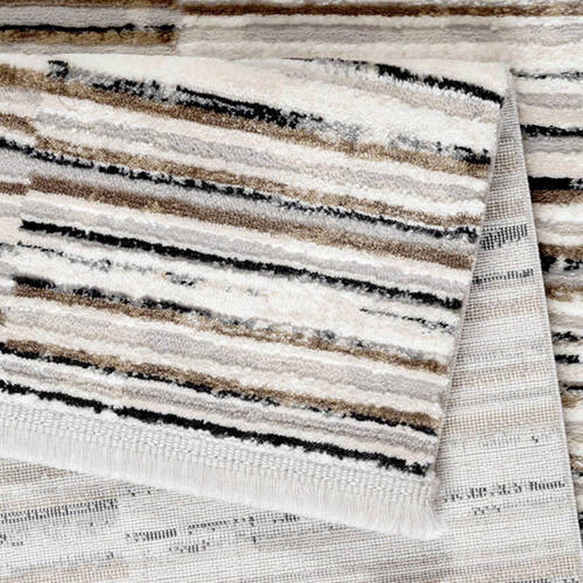 TKANÝ KOBEREC, 200/290 cm, hnědá - hnědá, Basics, textil (200/290cm)