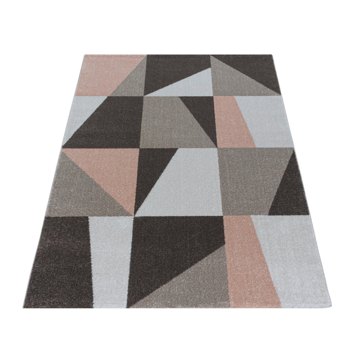 WEBTEPPICH 140/200 cm Efor 3716 rosa Blau  - Blau, Design, Textil (140/200cm)