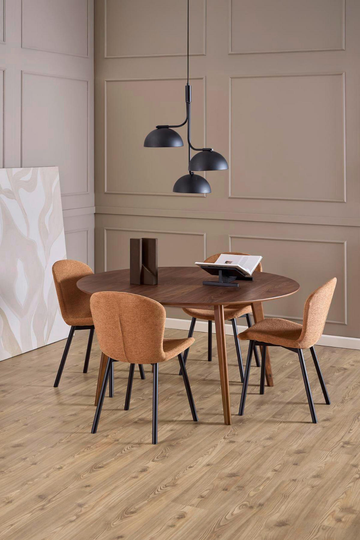 STOL 2 styck  flatväv  svart, terrakotta  - svart/terrakotta, Trend, metall/textil (50/86/58cm) - Best Price