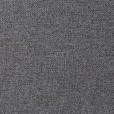 LIEGE in Webstoff Anthrazit  - Chromfarben/Anthrazit, Design, Kunststoff/Textil (220/93/100cm) - Xora