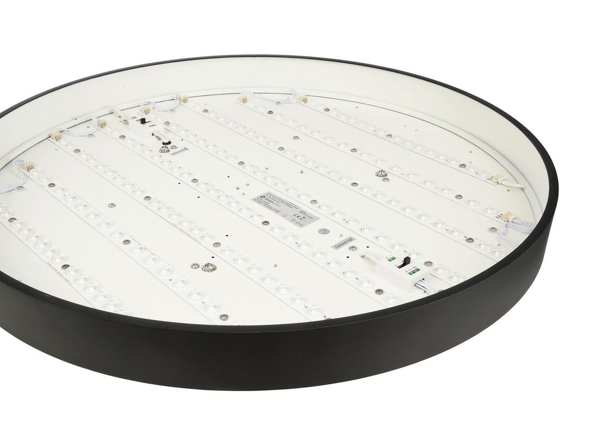 LED-HÄNGELEUCHTE Menkar 80/80/300 cm   - Schwarz, Design, Metall (80/80/300cm)