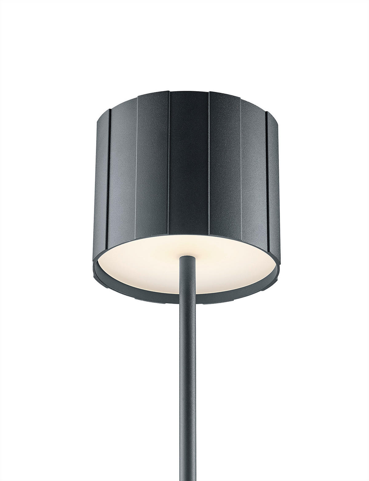 AKKU-TISCHLEUCHTE Marisa 11,5/39 cm   - Schwarz, MODERN, Metall (11,5/39cm) - Musterring