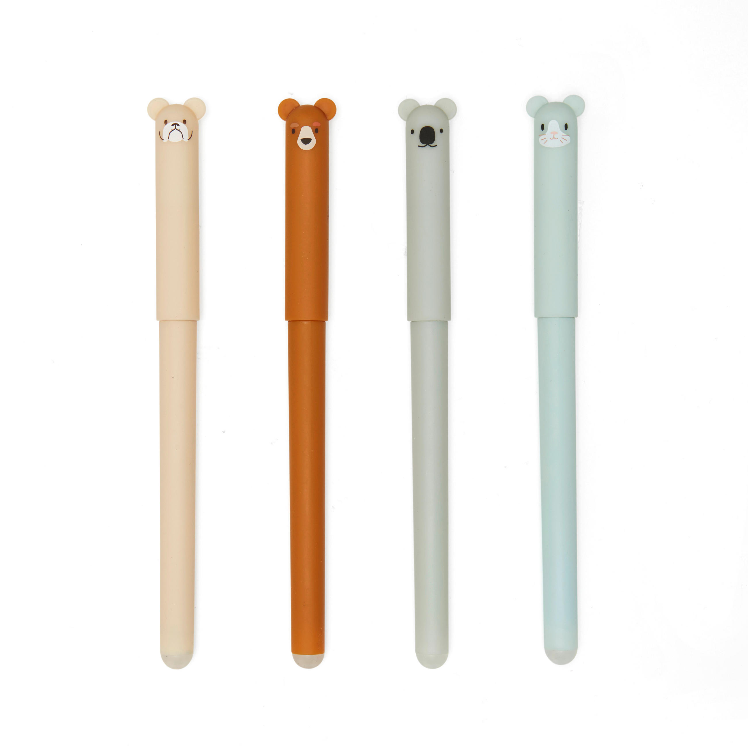 GUĽÔČKOVÉ PERO - viacfarebná, Basics, plast (1,1/14,5/1,5cm) - Kikkerland