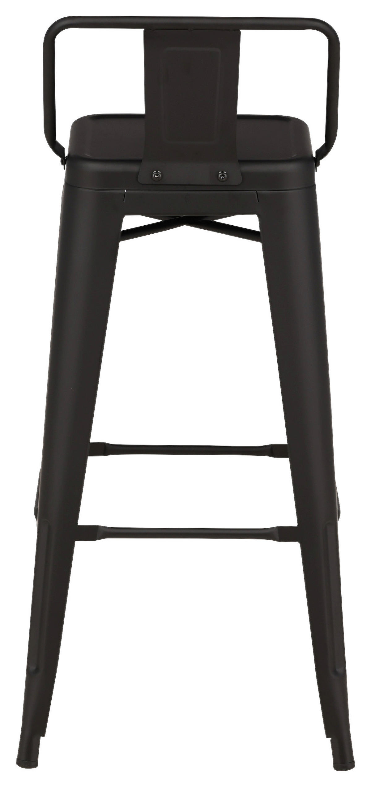 BARHOCKER-SET in Schwarz  - Schwarz, Design, Metall (43/94/43cm) - Livetastic