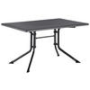 GARTENKLAPPTISCH 160/95/74 cm Metall, Kunststoff rechteckig  - Anthrazit, Basics, Kunststoff/Metall (160/95/74cm) - Kettler