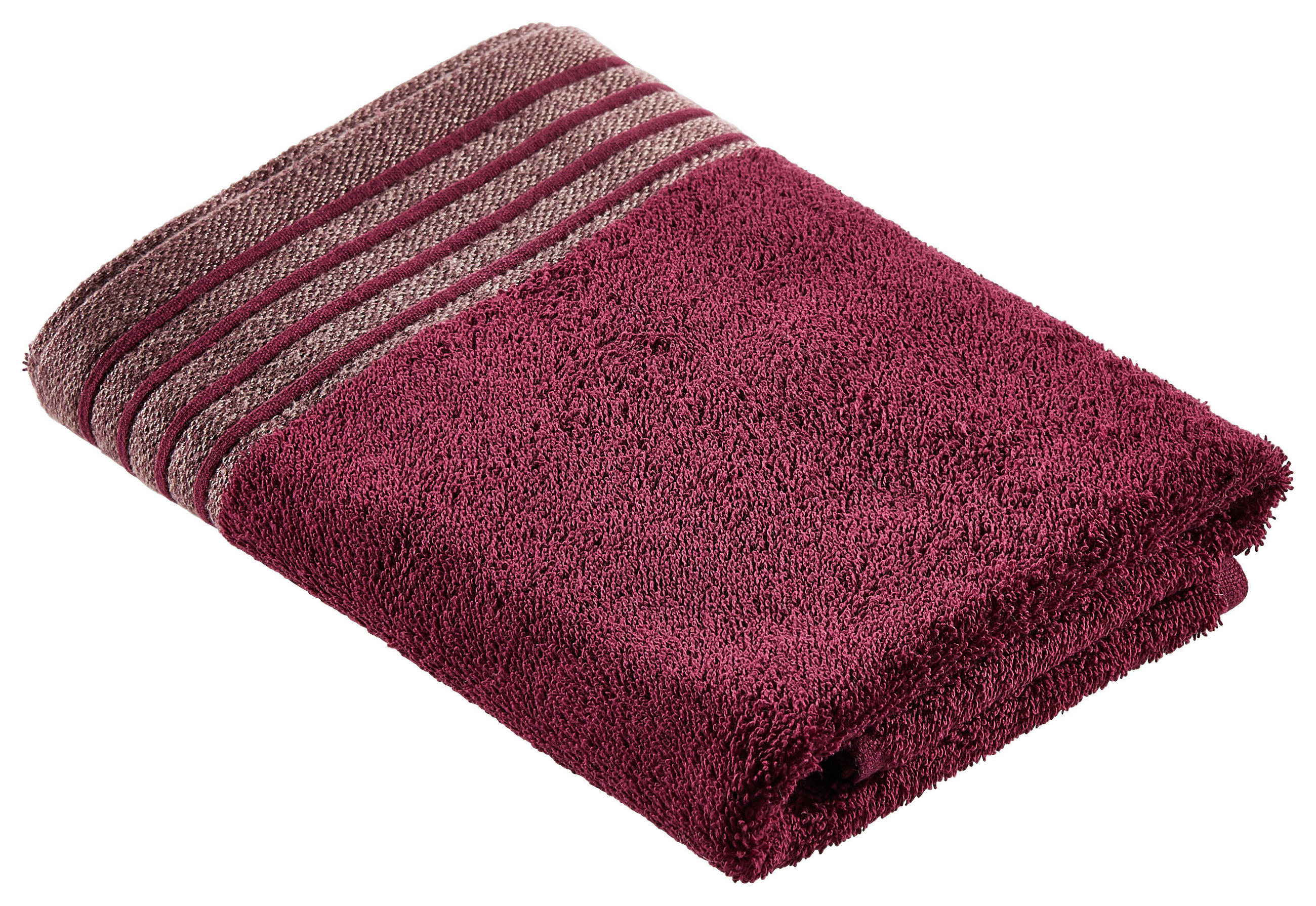 HANDTUCHSET Santo Beere 3-teilig  - Beere, Basics, Textil (50/100cm) - Esposa