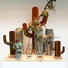 DEKOKAKTUS - Trend, Holz/Metall (31/45/11cm)